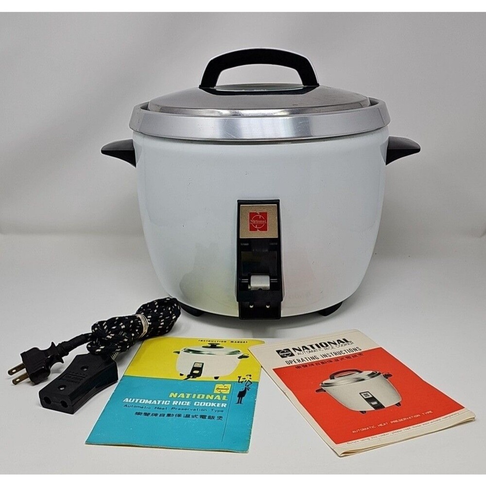 National RICE-O-MAT Rice Cooker SR-28EGH 15 Cup TESTED Made In JAPAN